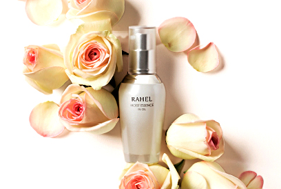 수분으로 채우고 윤기로 빛나는 눈부신 피부 Rahel Moist Essence in Oil